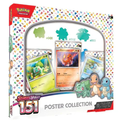 Pokemon TCG: Scarlet & Violet 151 Poster Collection