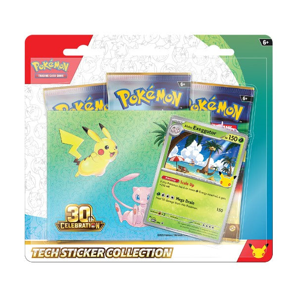 Pokemon - TCG - 30th Celebration Tech Sticker Collection (Pre-Order)
