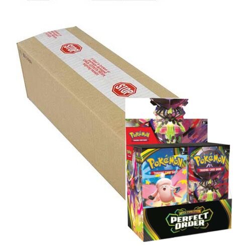 Pokemon TCG: Perfect Order Booster Box Sealed Case
