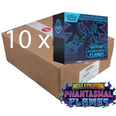 Pokemon TCG: Phantasmal Flames ETB Sealed Case