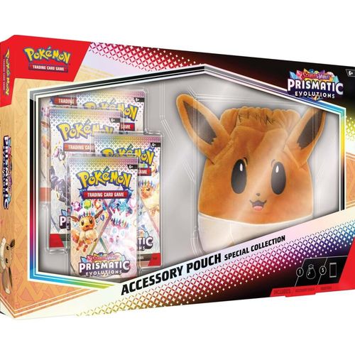 Pokemon TCG: Prismatic Evolutions Accessory Pouch