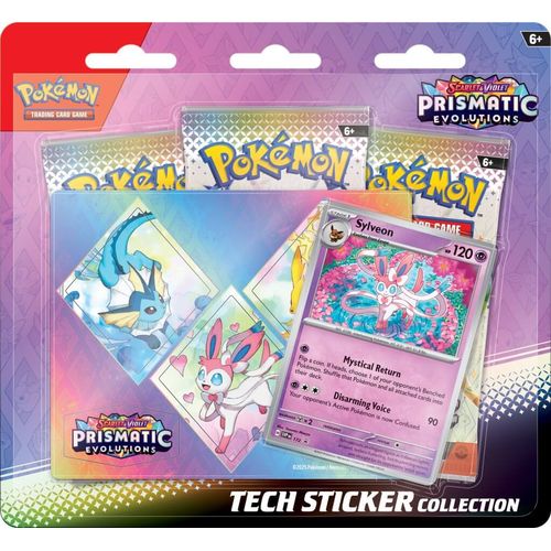 Pokemon TCG: Prismatic Evolutions Tech Sticker Collection