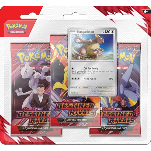 Pokemon TCG: Destined Rivals 3-Pack Blister