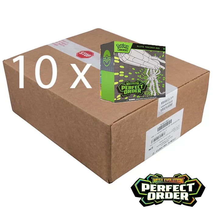 Pokemon TCG: Perfect Order ETB Sealed Case