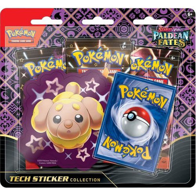 Pokemon TCG: Paldean Fates Tech Sticker Collection