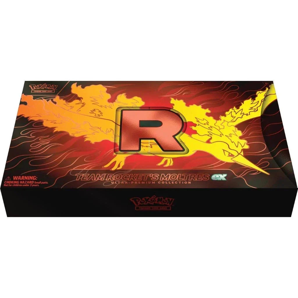 Pokemon TCG: Team Rocket's Moltres ex Ultra Premium Collection